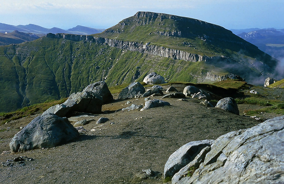 Bucegi, widok z Omula (Rumunia - Fogarasze i Bucegi)